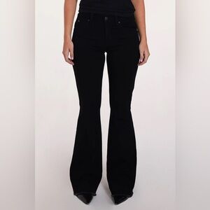 WOMEN'S LUXE HIGH RISE FLARE JEANS
